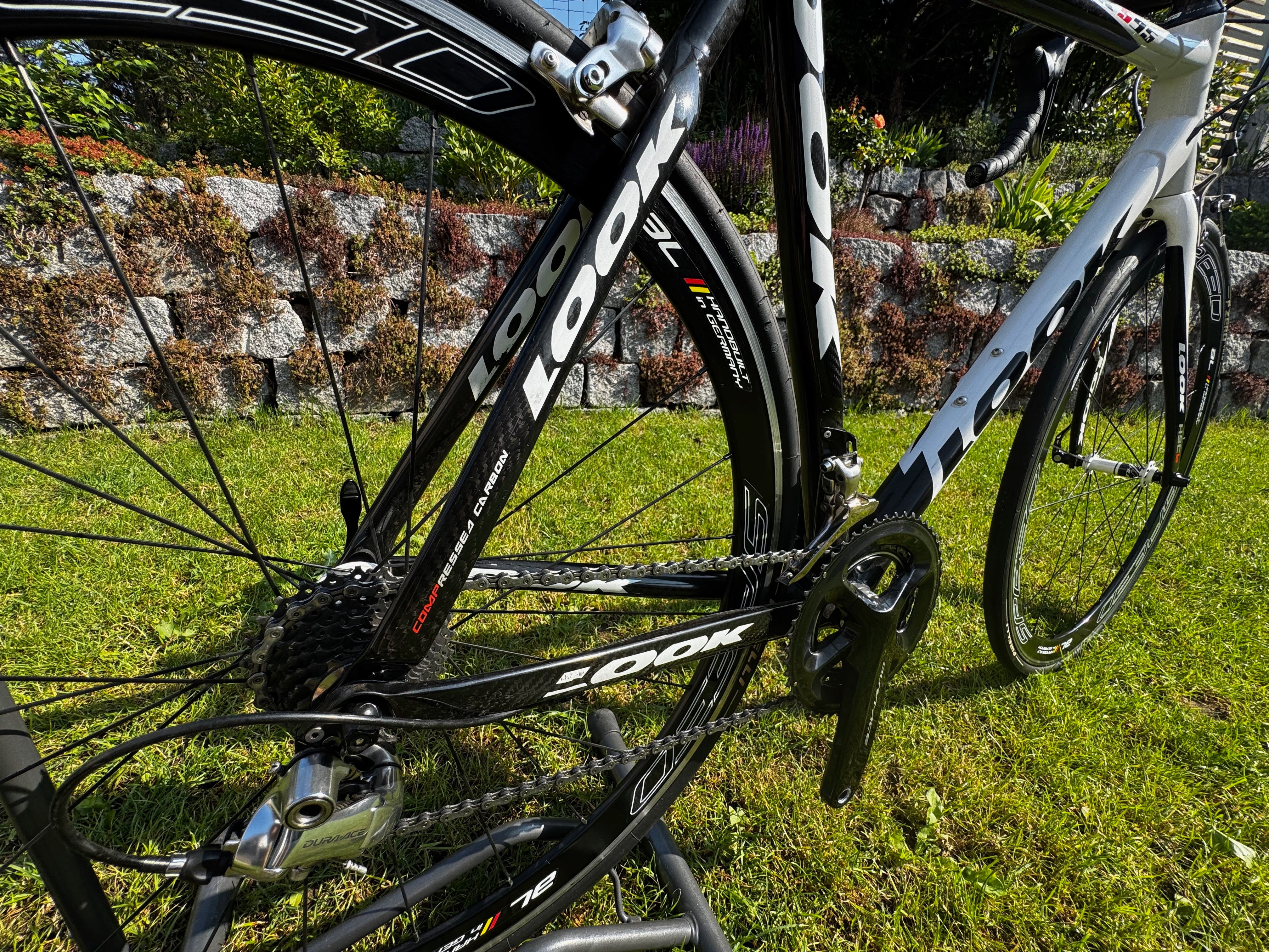 Pro Team Bici Da Corsa Look 586 Look 595 PRO TEAM Usato In 57 Cm