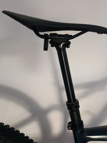 Orbea Rise Shimano Deore XT 2022 Mountainbike usato, Blu — immagine 8 di 24