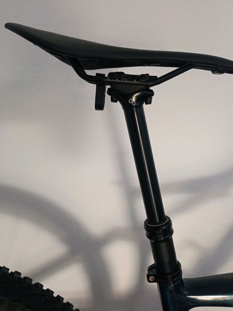 Orbea Rise Shimano Deore XT 2022 Mountainbike usato, Blu — immagine 8 di 24