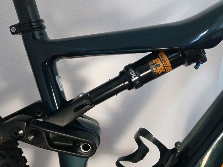 Orbea Rise Shimano Deore XT 2022 Mountainbike usato, Blu — immagine 7 di 24
