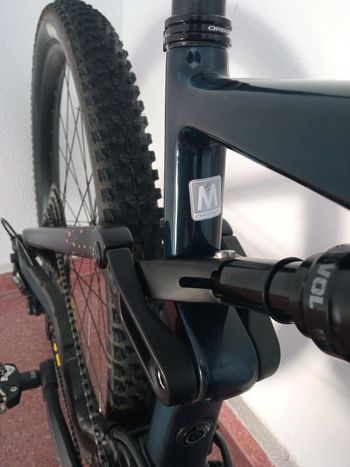 Orbea Rise Shimano Deore XT 2022 Mountainbike usato, Blu — immagine 4 di 24