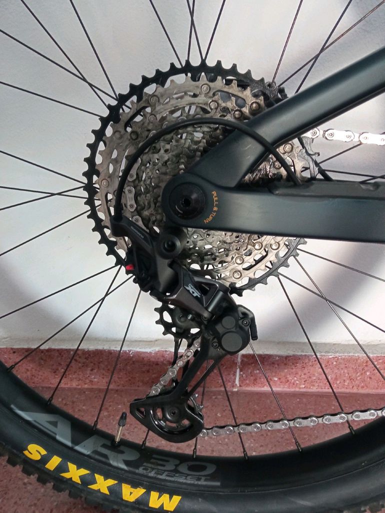 Orbea Rise Shimano Deore XT 2022 Mountainbike usato, Blu — immagine 6 di 24
