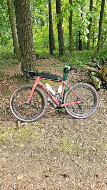 Used Canyon Grizl CF SL 6 AXS 2024 2024 Road & Gravel, Red — image 1 of 6