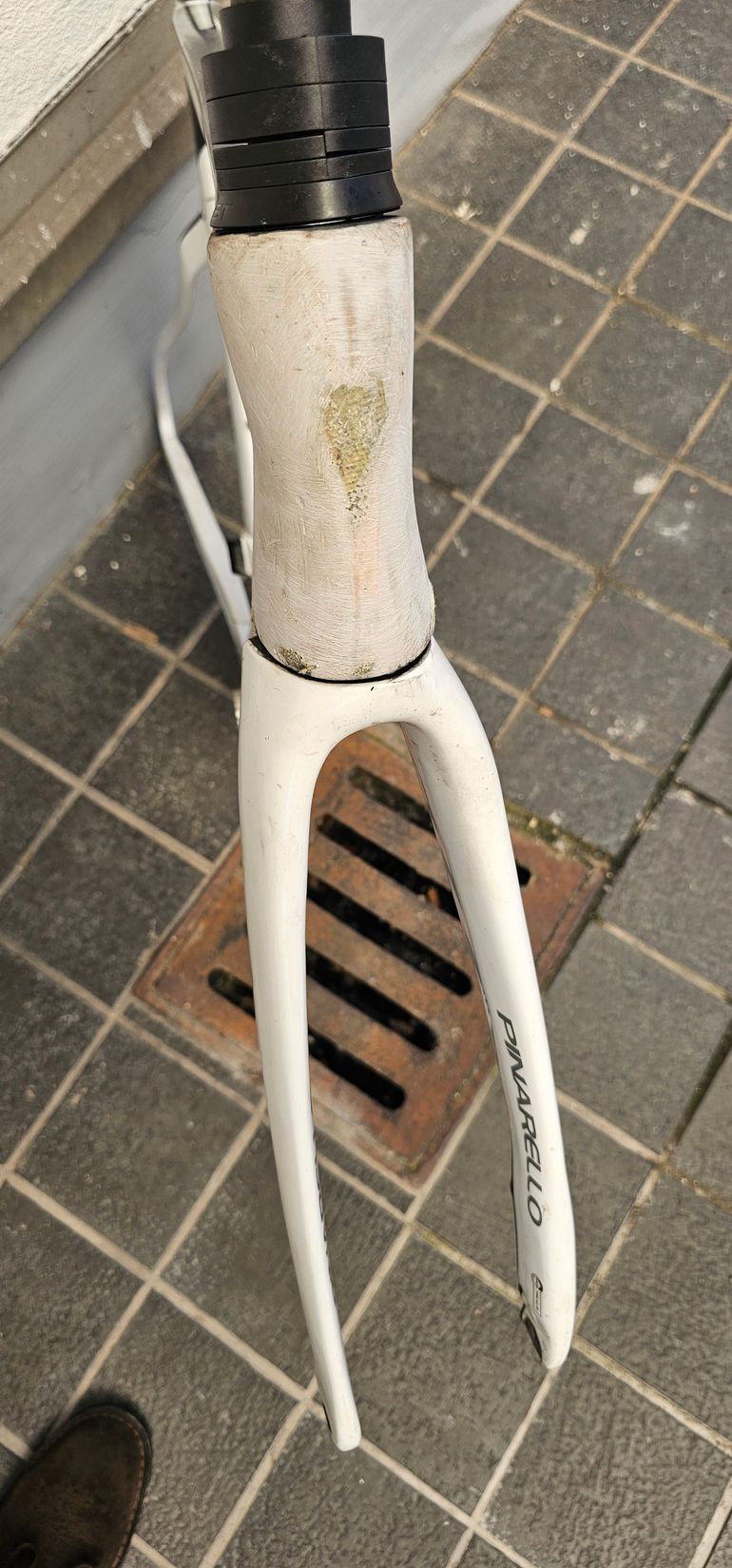 Gebrauchtes Pinarello F12 Frameset 2019 Road & Gravel, Weiß — Bild 5 von 5