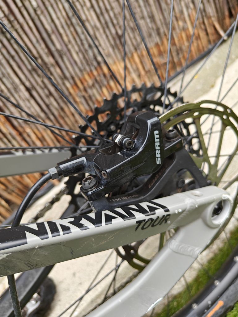 Ghost Nirvana tour SRAM GX 2020 Mountainbike usato, Grigio chiaro — immagine 20 di 29
