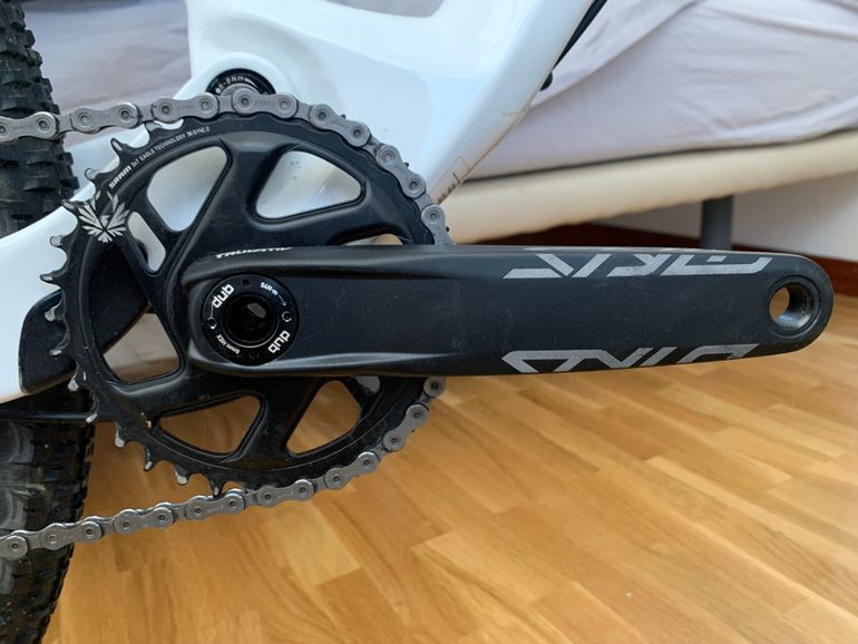Gebrauchtes ROCKRIDER RACE 900S 2024 Mountainbike, Weiß — Bild 9 von 9