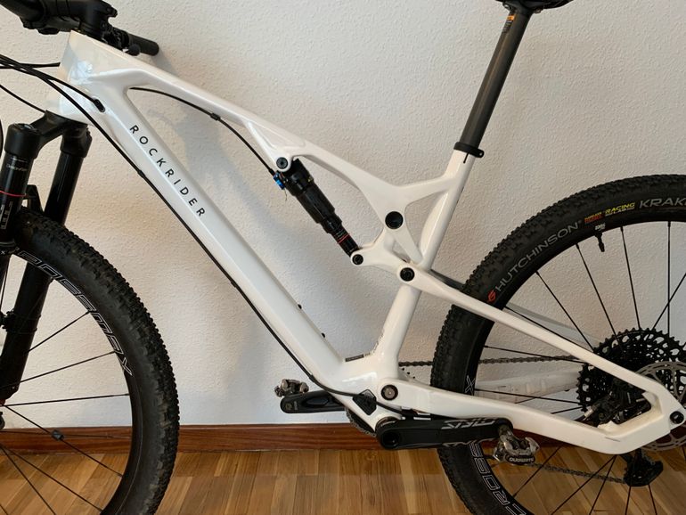 Gebrauchtes ROCKRIDER RACE 900S 2024 Mountainbike, Weiß — Bild 7 von 9