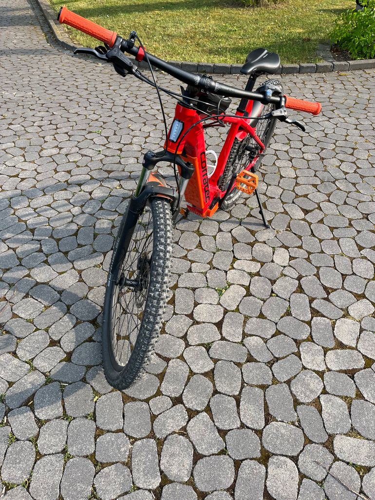 Corratec E-Power X Vert CX6 Ltd. Gent 2021 Mountainbike usato, Rosso — immagine 3 di 10