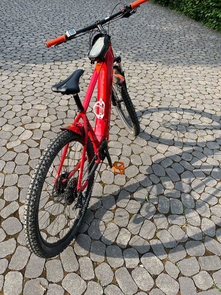 Corratec E-Power X Vert CX6 Ltd. Gent 2021 Mountainbike usato, Rosso — immagine 5 di 10