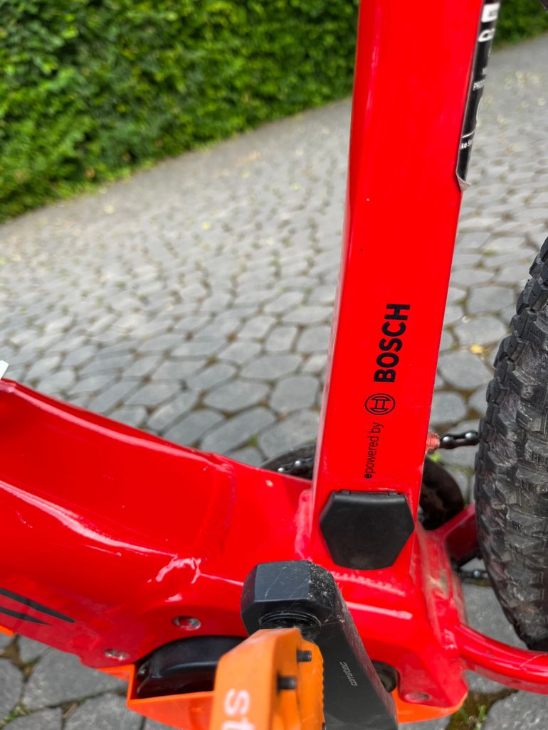 Corratec E-Power X Vert CX6 Ltd. Gent 2021 Mountainbike usato, Rosso — immagine 6 di 10