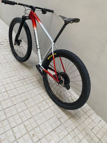 Used Cannondale F-si SRAM GX Eagle AXS (T-Type) 2024 Mountainbike, Rojo — image 11 of 12