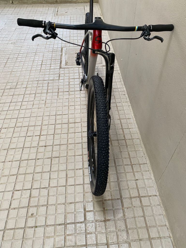 Used Cannondale F-si SRAM GX Eagle AXS (T-Type) 2024 Mountainbike, Rojo — image 12 of 12