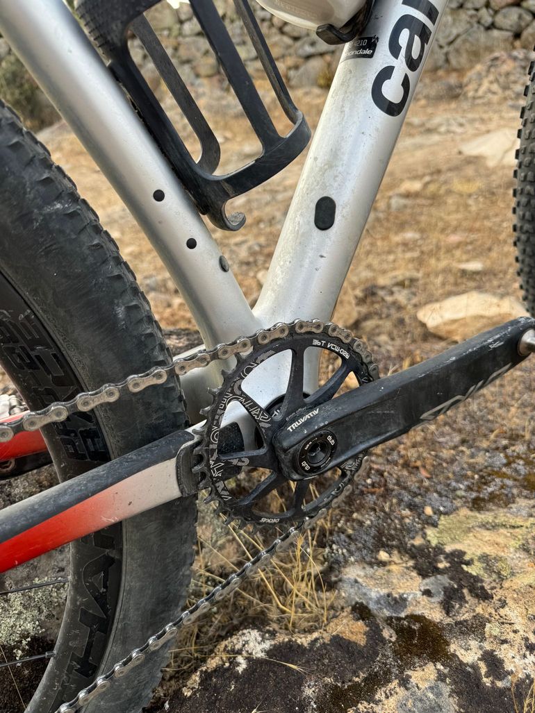 Cannondale F-si SRAM GX Eagle AXS (T-Type) 2024 Mountainbike usato, Rosso — immagine 8 di 12