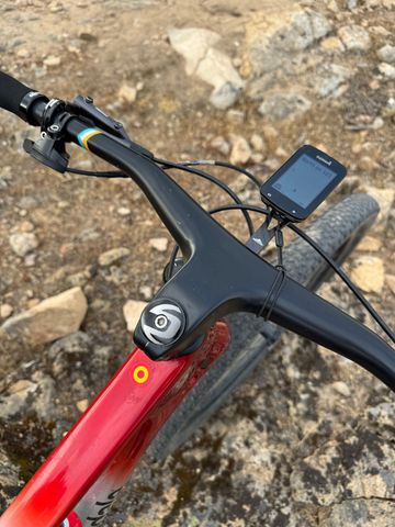 Cannondale F-si SRAM GX Eagle AXS (T-Type) 2024 Mountainbike usato, Rosso — immagine 9 di 12
