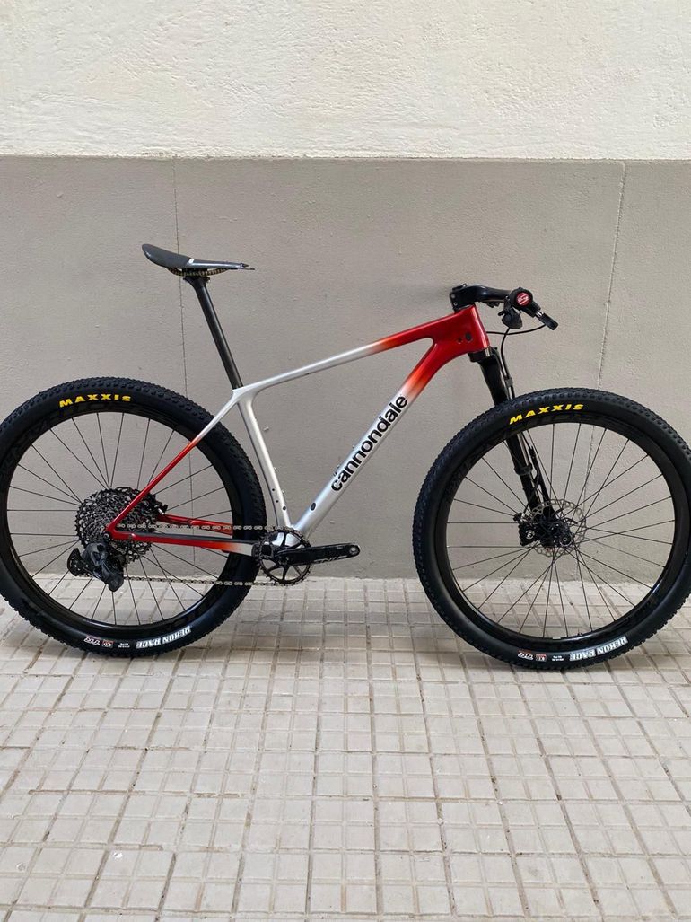 Used Cannondale F-si SRAM GX Eagle AXS (T-Type) 2024 Mountainbike, Rojo — image 9 of 12