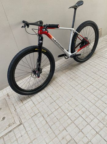Used Cannondale F-si SRAM GX Eagle AXS (T-Type) 2024 Mountainbike, Rojo — image 10 of 12