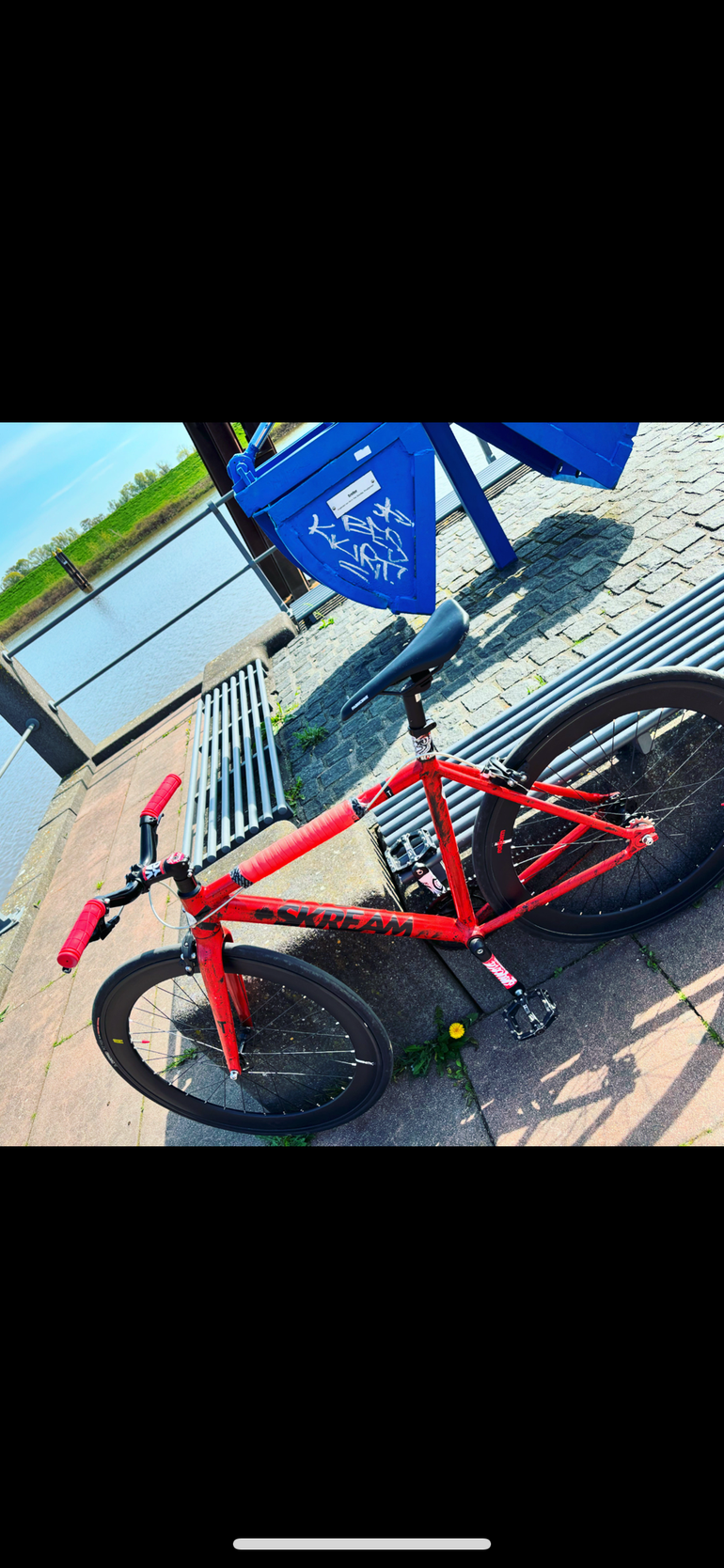 Used FabricBike Light Pro 2022 Road & Gravel, Red — image 4 of 5