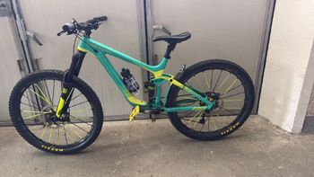 Giant Reign Advanced 27.5 1 2016 2016 Mountainbike usato, Verde — immagine 6 di 11