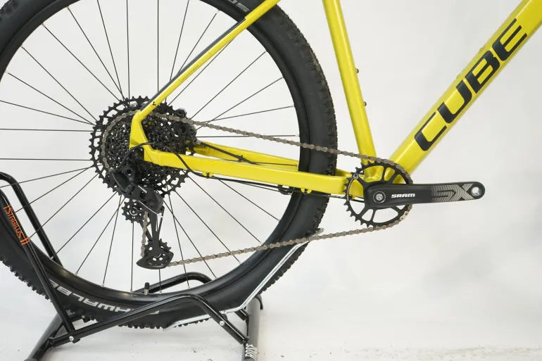 Used CUBE Cube Analog 2022 Mountainbike, shop.filter.color.ffff00 — image 2 of 18