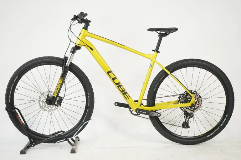 Used CUBE Cube Analog 2022 Mountainbike, shop.filter.color.ffff00 — image 8 of 18