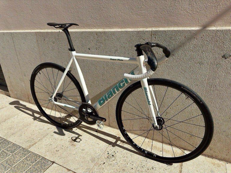 Bianchi Cuadro Súper Pista 1967 Road & Gravel usato, Bianco — immagine 3 di 4