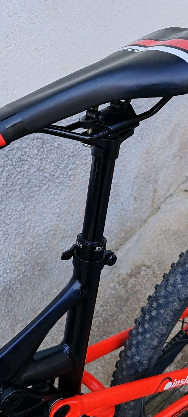 Corratec Inside Link 10 Hz 140 2022 Mountainbike usato, Rosso — immagine 13 di 13