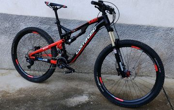 Corratec Inside Link 10 Hz 140 2022 Mountainbike usato, Rosso — immagine 2 di 13