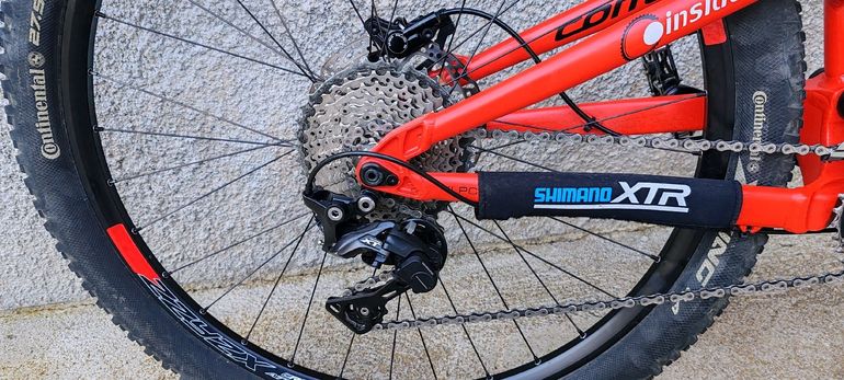 Corratec Inside Link 10 Hz 140 2022 Mountainbike usato, Rosso — immagine 4 di 13