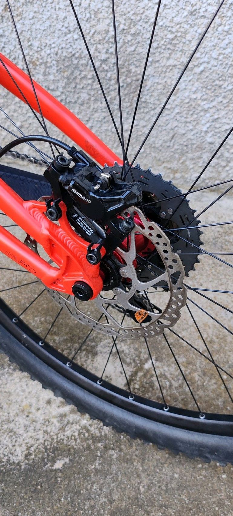 Corratec Inside Link 10 Hz 140 2022 Mountainbike usato, Rosso — immagine 9 di 13