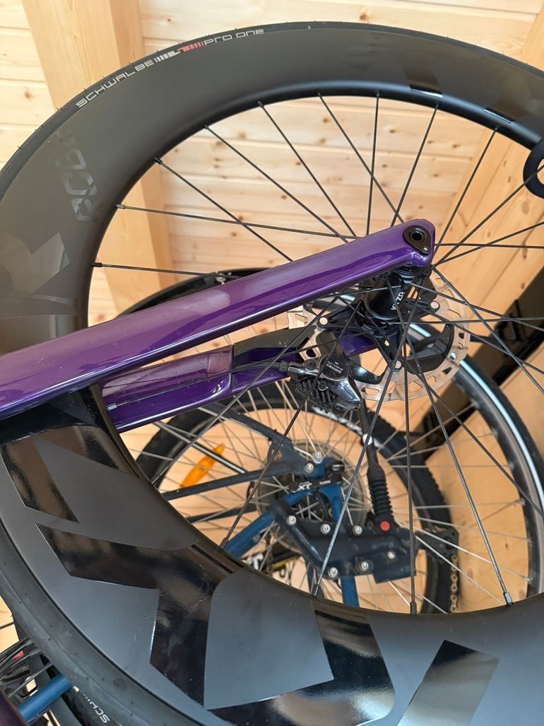 BMC Timemachine 01 ROAD ONE 2022 2022 Road & Gravel usato, Viola — immagine 4 di 13