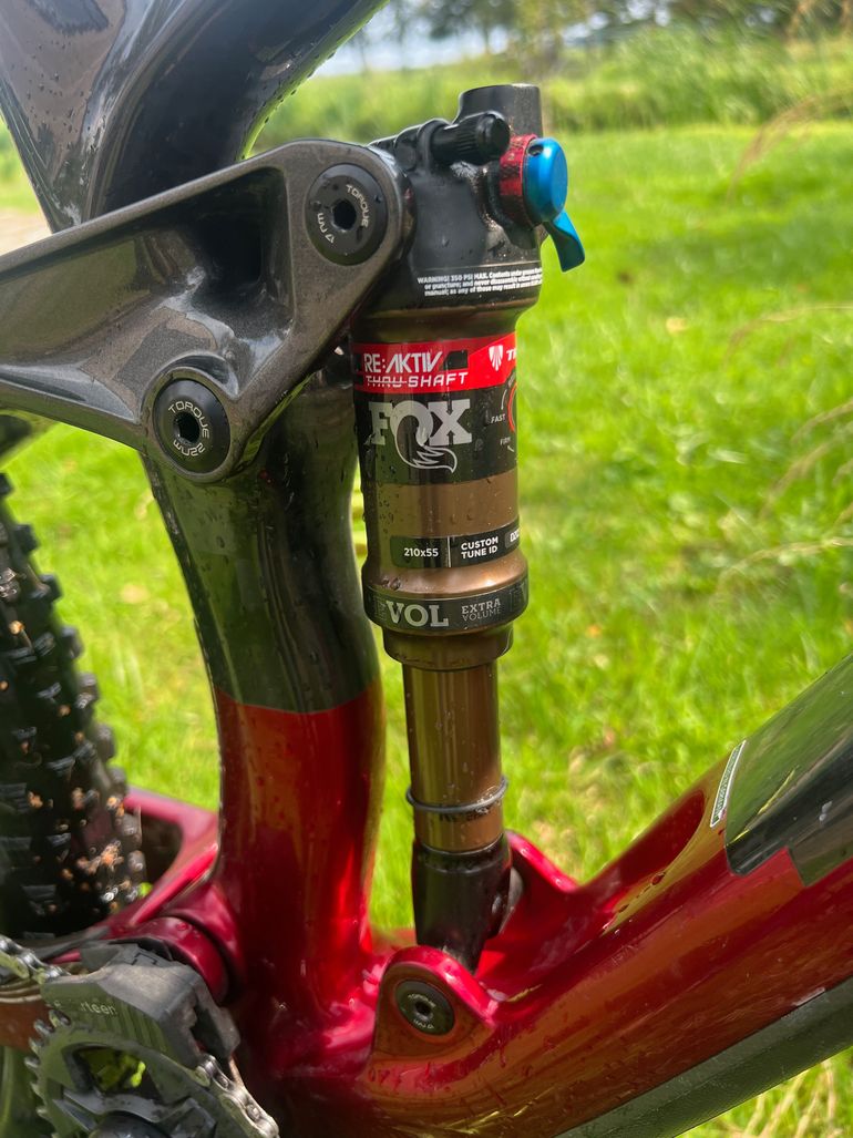 Trek Fuel EX 9.9 XTR 2021 2021 Mountainbike usato, Rosso — immagine 15 di 22