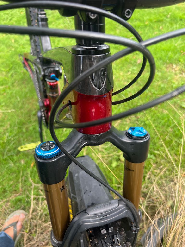 Trek Fuel EX 9.9 XTR 2021 2021 Mountainbike usato, Rosso — immagine 12 di 22