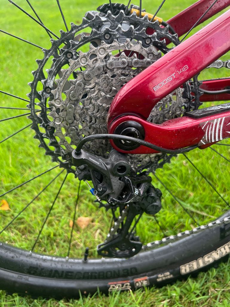 Trek Fuel EX 9.9 XTR 2021 2021 Mountainbike usato, Rosso — immagine 16 di 22