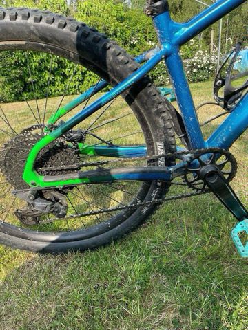 Used Marin San Quentin 2 2022 2022 Mountainbike, Blue, 27.5 — image 4 of 7