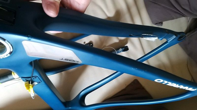 Pinarello PARIS 105 11S 2023 Frameset 2023 Road & Gravel usato, Blu — immagine 3 di 10