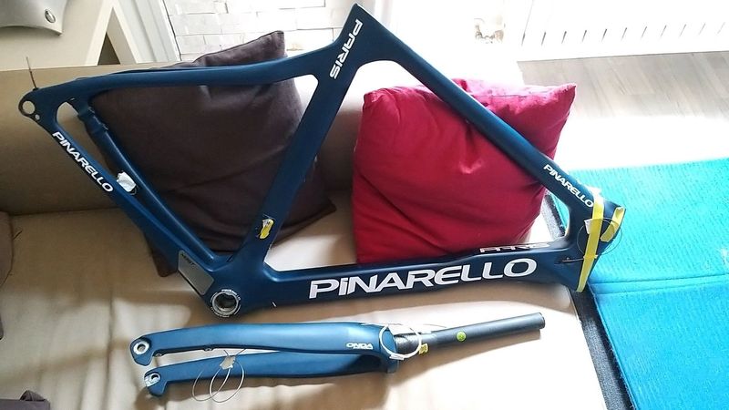 Pinarello PARIS 105 11S 2023 Frameset 2023 Road & Gravel usato, Blu — immagine 2 di 10