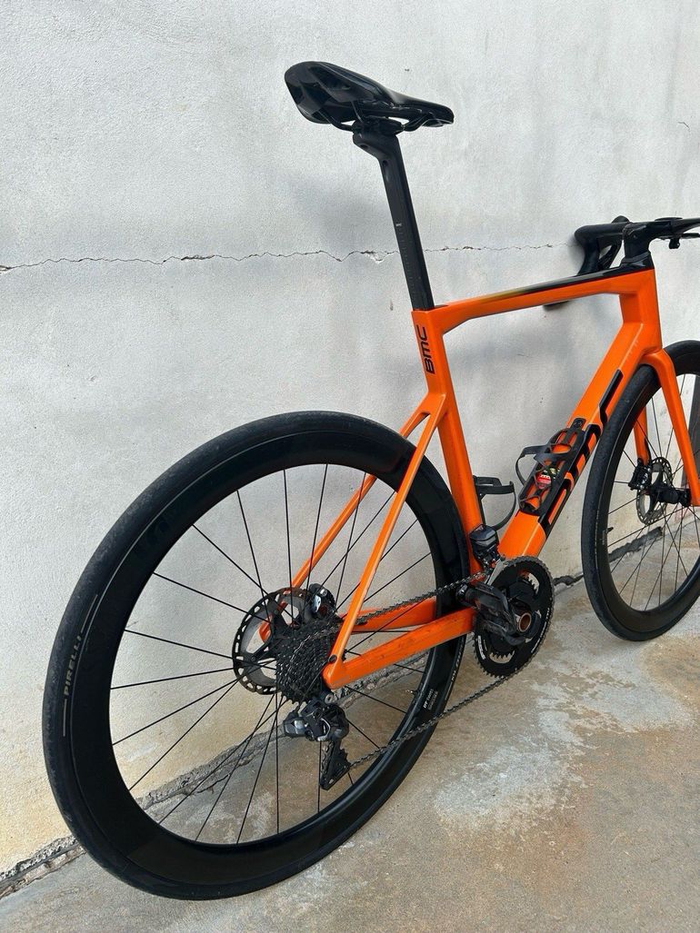 Used BMC Teammachine Shimano Ultegra Di2 2020 Road & Gravel, Orange — image 7 of 8