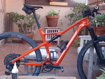 Used Cannondale Scalpel SRAM X01 Eagle AXS 2021 Mountainbike, Orange — image 1 of 3