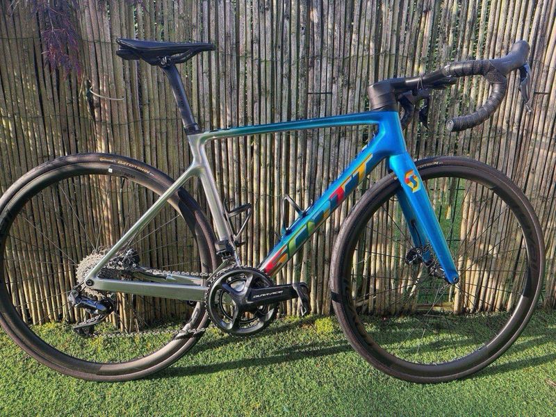 Used Scott Adicto Rc 2022 Road & Gravel, Blue — image 6 of 7