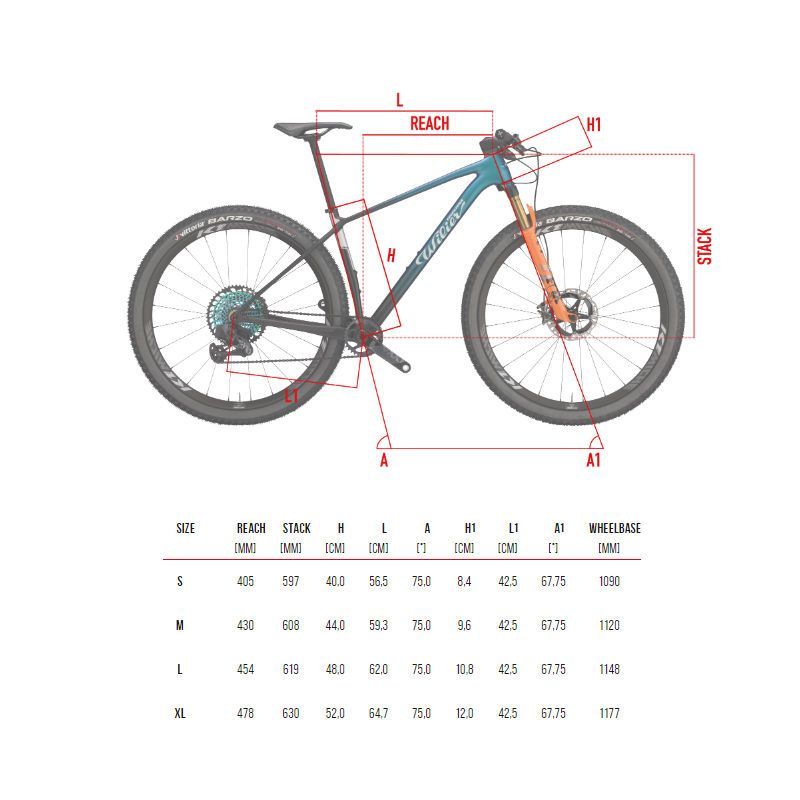 Used Wilier Usma SLR Frameset 2024 2024 Mountainbike, Black, 29 — image 4 of 4