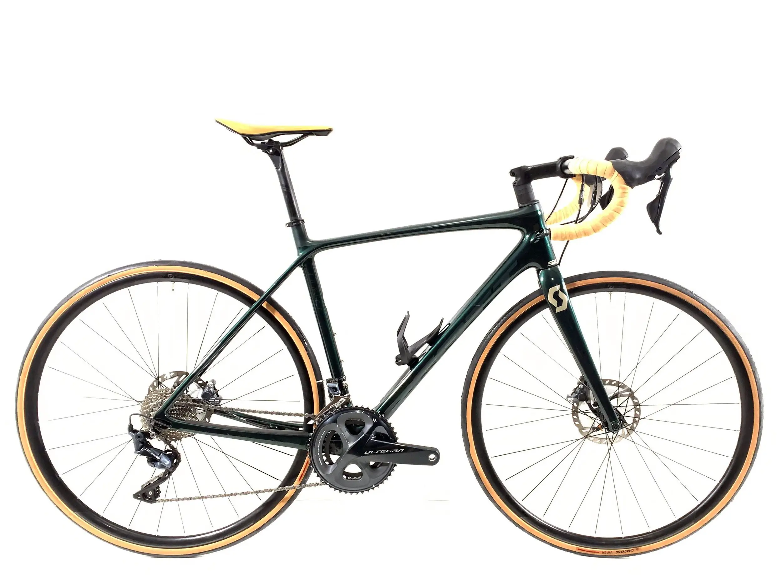 Scott addict 10 disc green bike hot sale