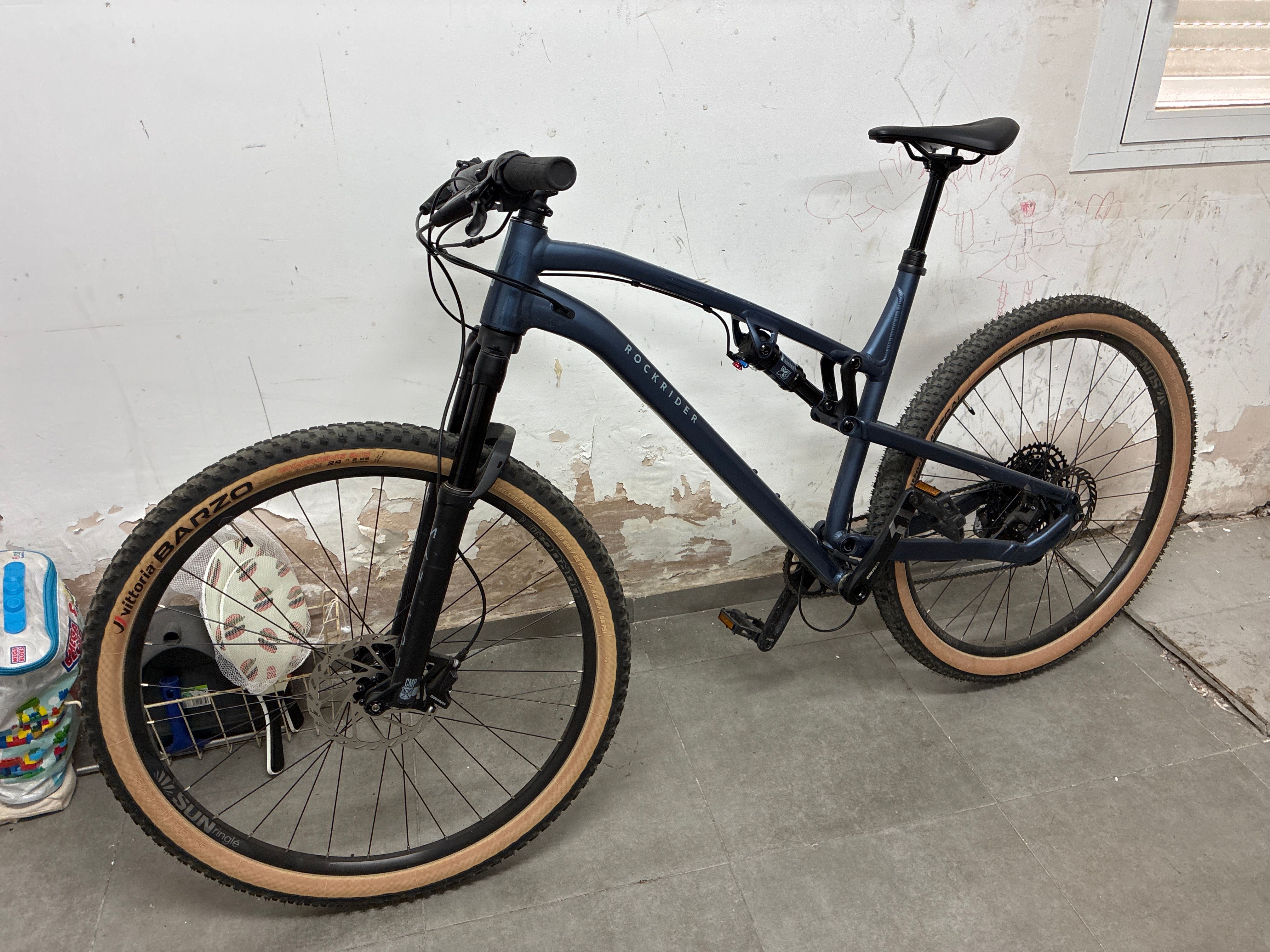 Rockrider Mountain Bike 29 Xl Usata B Twin Rockrider 520 Forcella