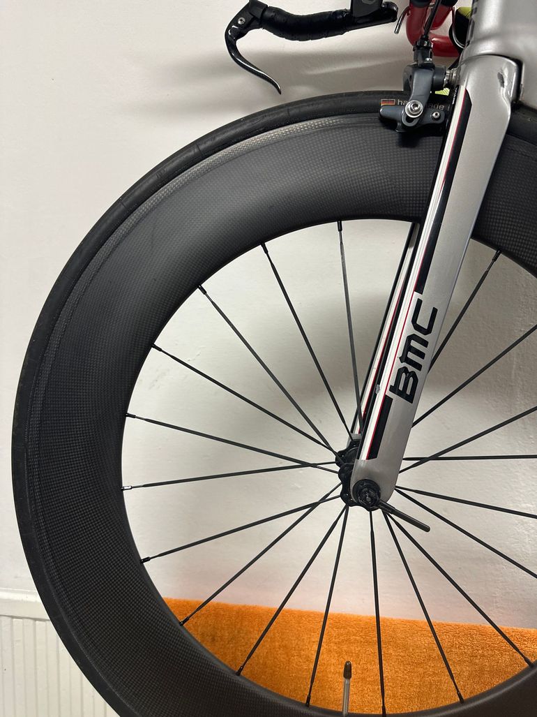 Used BMC Timemachine TM02 2018 Road & Gravel, Light Gray — image 3 of 4