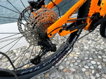 Used Pinarello Nytro Dust 2 Deore 2024 XL New Shimano EP8 2024 Mountainbike, Orange — image 3 of 3