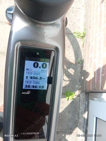 Used Stromer ST 5 Abs 2024 Mountainbike, Light Gray — image 6 of 11