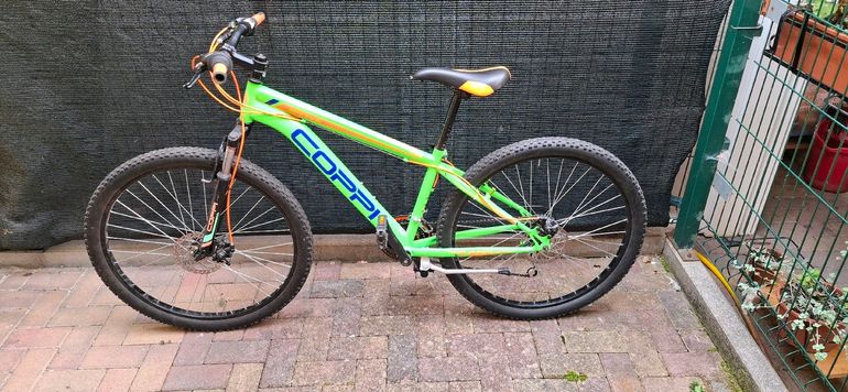 Used Fausto Coppi Mtb Brave 2017 Mountainbike, Green — image 2 of 3
