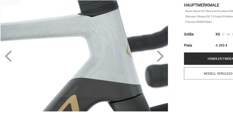 Used Megamo RAISE 05 2025 2025 Road & Gravel, White — image 2 of 14