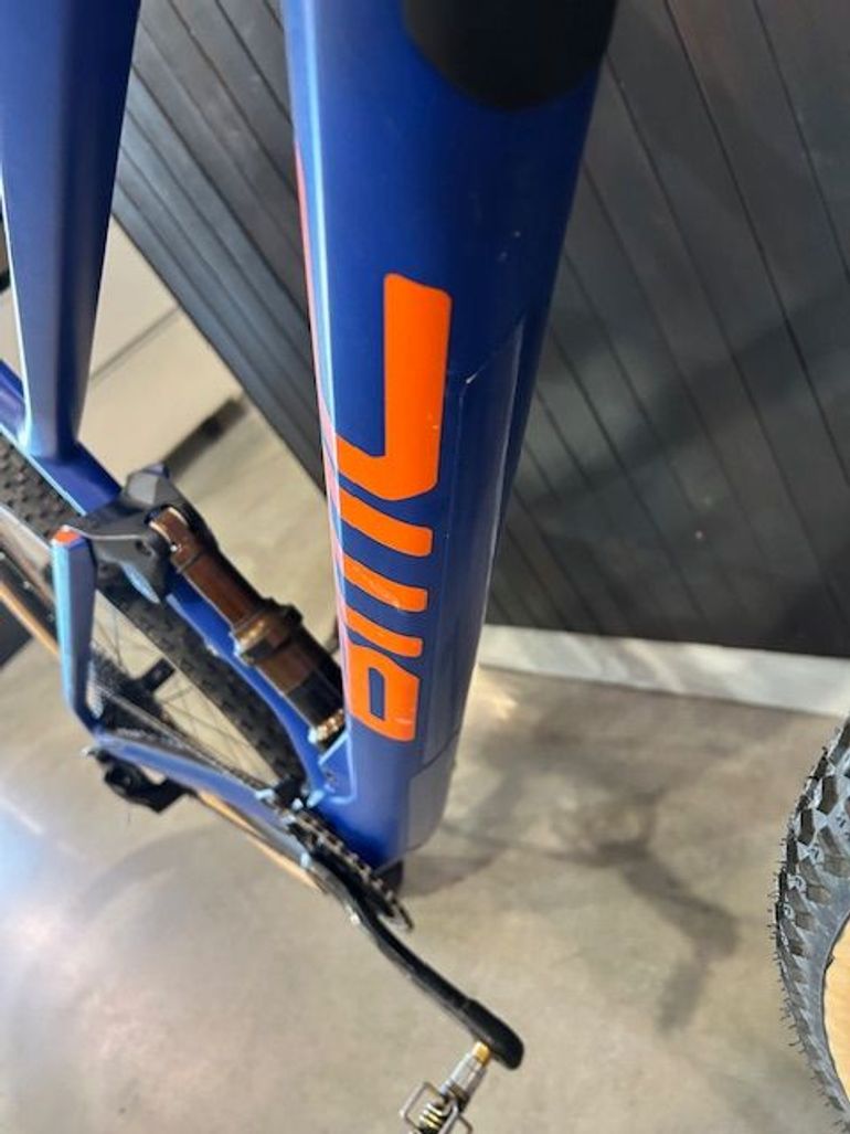 Used BMC FOURSTROKE 01 ONE 2019 2019 Mountainbike, Blue, 29 — image 2 of 8