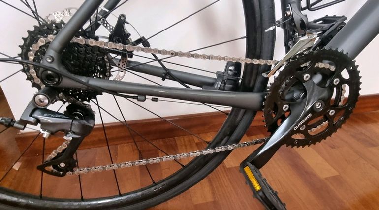 Used Trek Domane AL 2 Gen 4 2025 2025 Road & Gravel, Light Gray — image 3 of 6