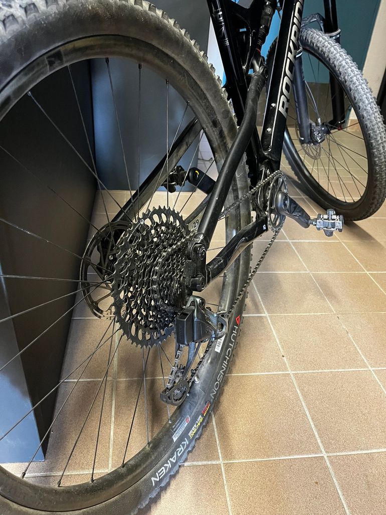 Used ROCKRIDER Full suspension SRAM GX Eagle AXS (T-Type) 2021 Mountainbike, Black — image 3 of 5